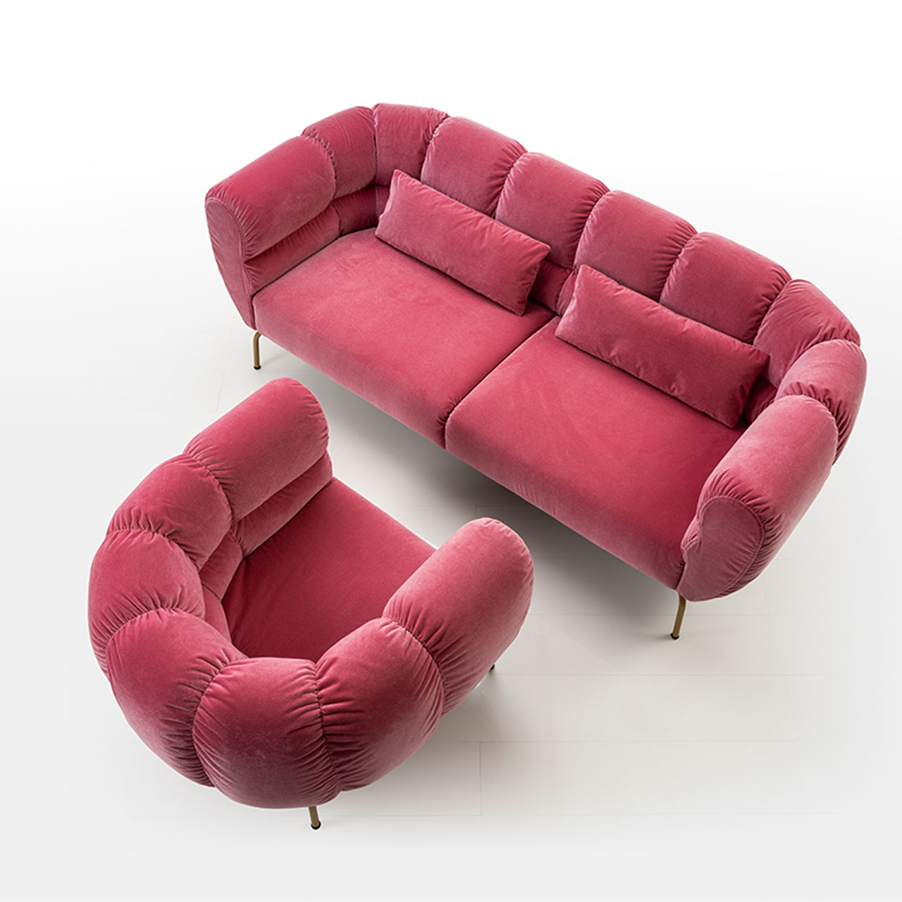 Cotton racer back Betten